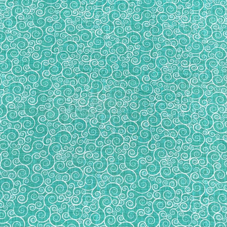 Pound A Metre Per Metre Premium Digital Cotton 45'' Wide (Turquoise)