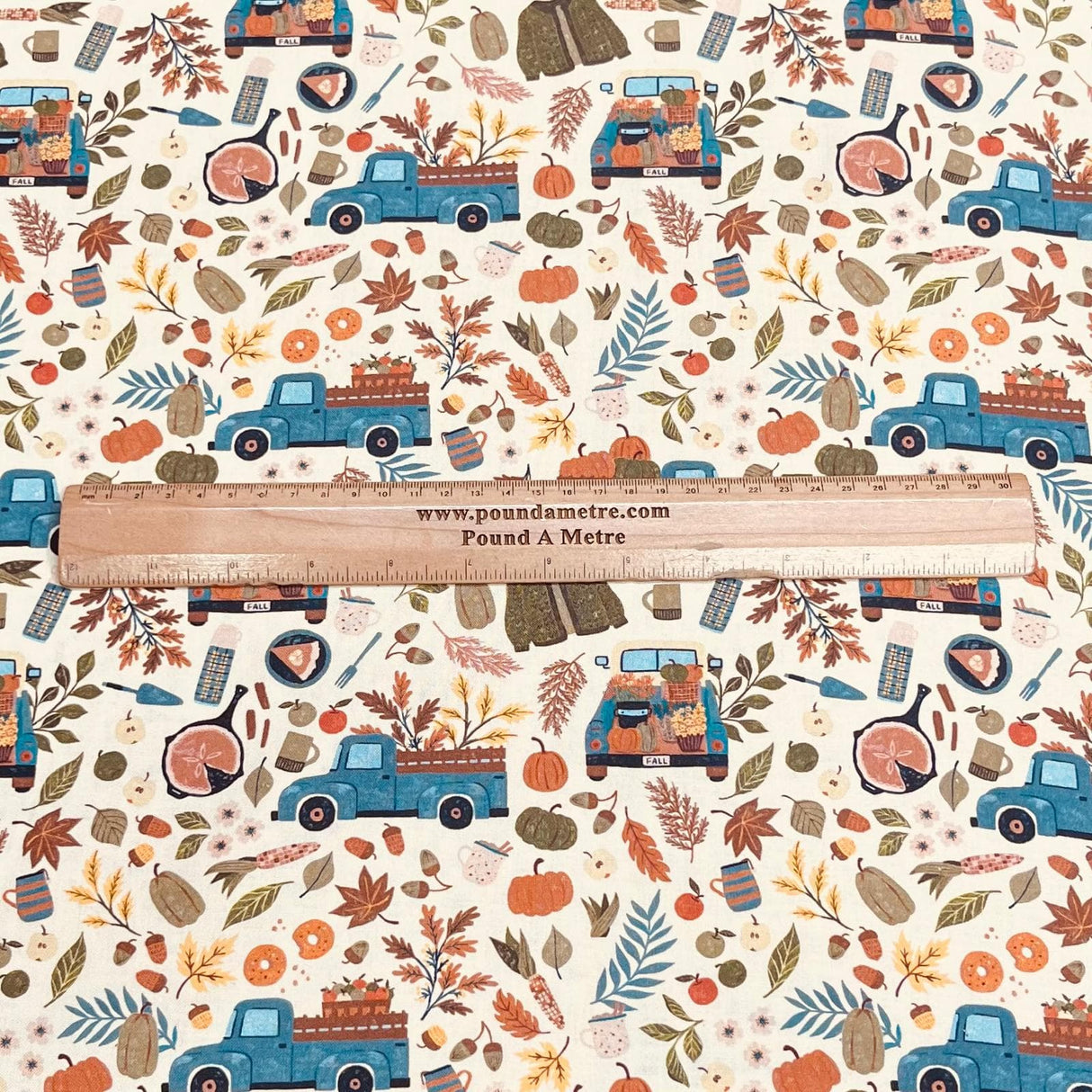 Pound A Metre Per Metre Premium Digital Cotton 45'' Wide (Van)