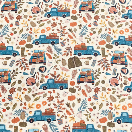 Pound A Metre Per Metre Premium Digital Cotton 45'' Wide (Van)