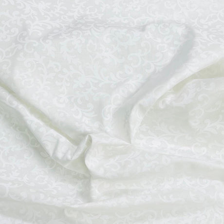 Pound A Metre Per Metre Premium Digital Cotton 45'' Wide (White Design)