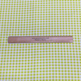 Pound A Metre Per Metre Premium Digital Cotton 45'' Wide (Yellows Check)