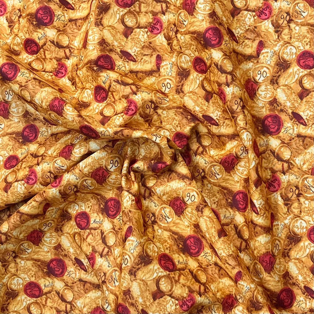 Pound A Metre Per Metre Premium Digital Printed Autumn Cotton 45'' Wide (06)