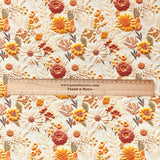 Pound A Metre Per Metre Premium Digital Printed Autumn Cotton 45'' Wide (Autumn)