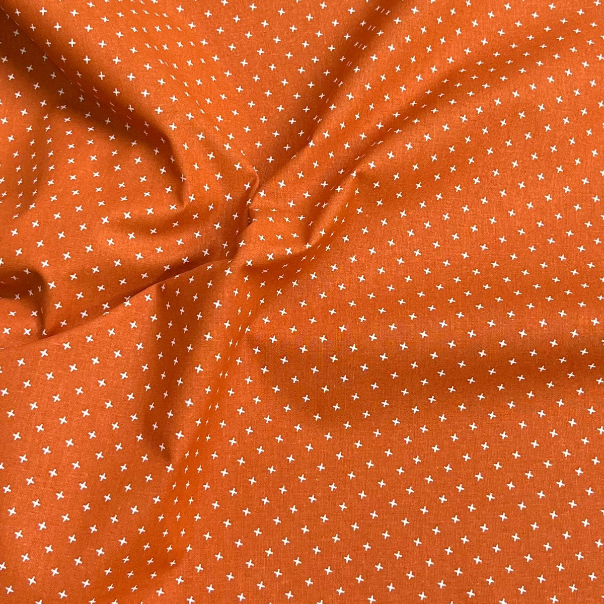 Pound A Metre Per Metre Premium Digital Printed Autumn Cotton 45'' Wide (Cross)