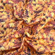 Pound A Metre Per Metre Premium Digital Printed Autumn Cotton 45'' Wide (Leaf)