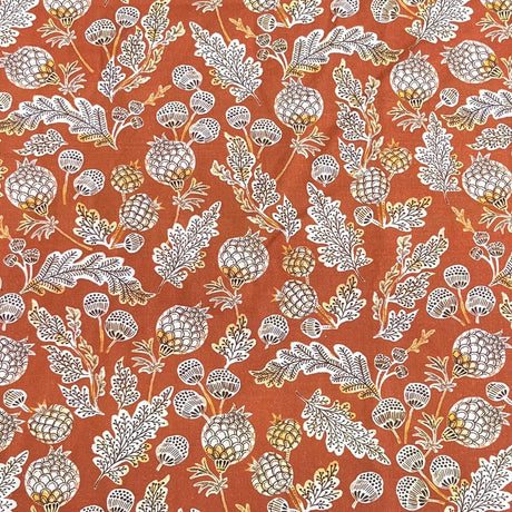Pound A Metre Per Metre Premium Digital Printed Autumn Cotton 45'' Wide (Pinecorn)