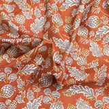 Pound A Metre Per Metre Premium Digital Printed Autumn Cotton 45'' Wide (Pinecorn)