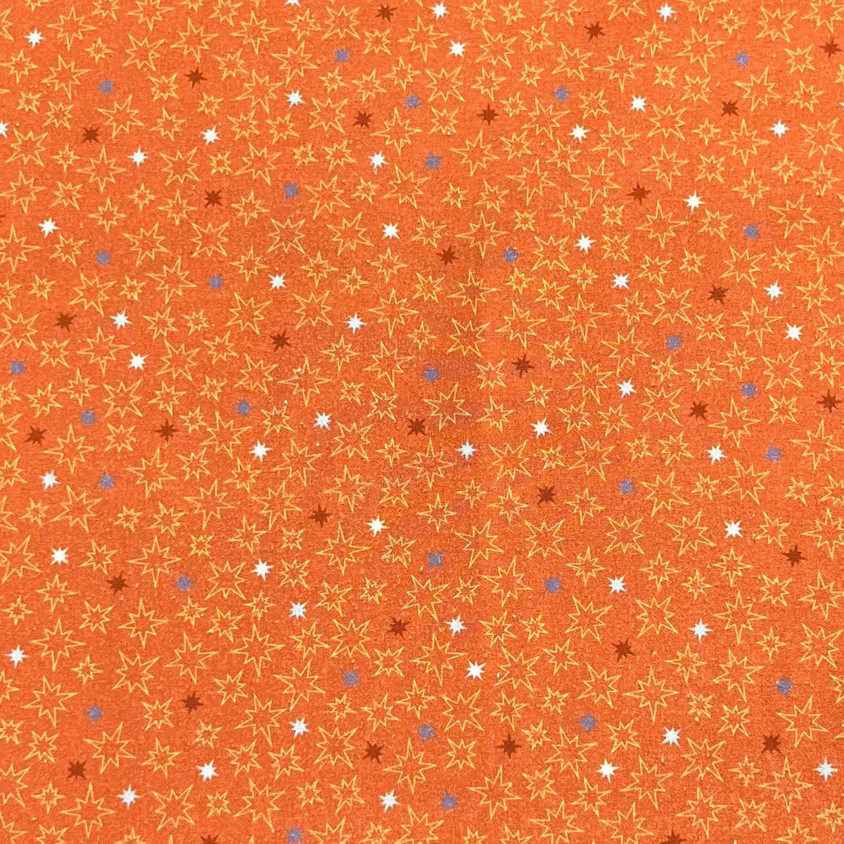 Pound A Metre Per Metre Premium Digital Printed Autumn Cotton 45'' Wide (Star)