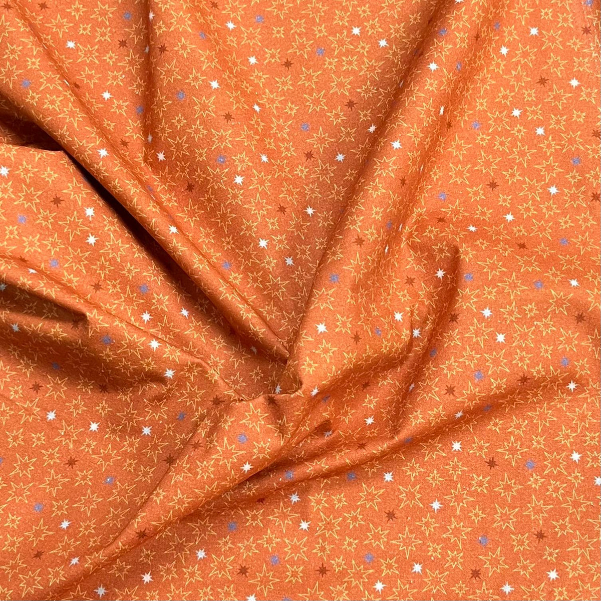 Pound A Metre Per Metre Premium Digital Printed Autumn Cotton 45'' Wide (Star)