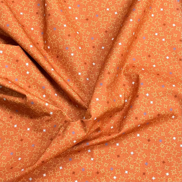 Pound A Metre Per Metre Premium Digital Printed Autumn Cotton 45'' Wide (Star)