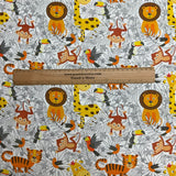 Pound A Metre Per Metre Premium Digital Printed Cotton 45'' Wide (Animals)