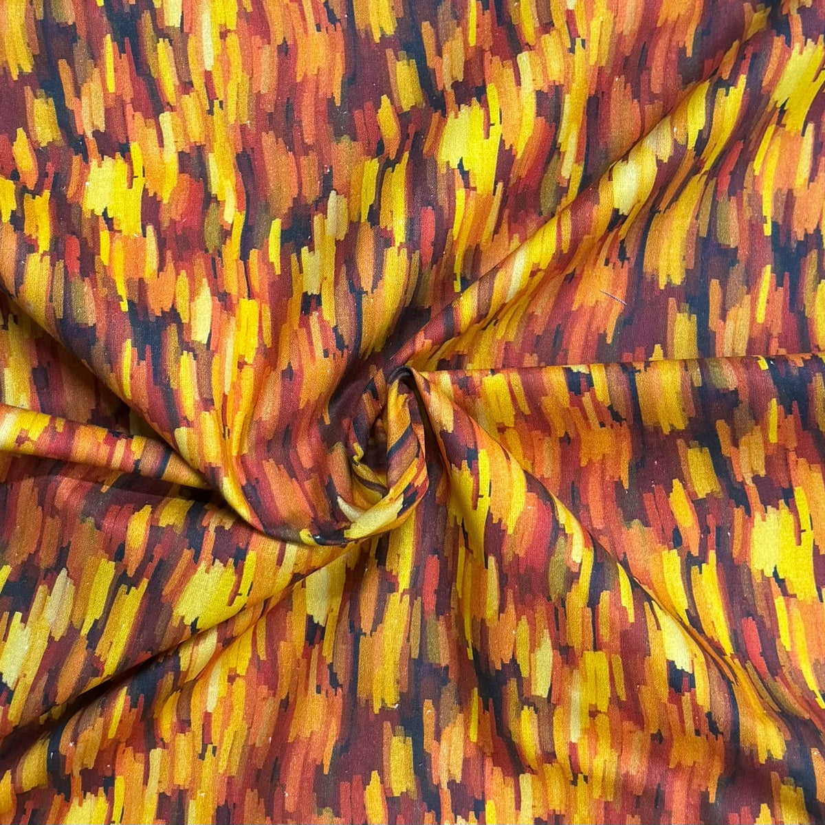 Pound A Metre Per Metre Premium Digital Printed Cotton 45'' Wide (Flames)