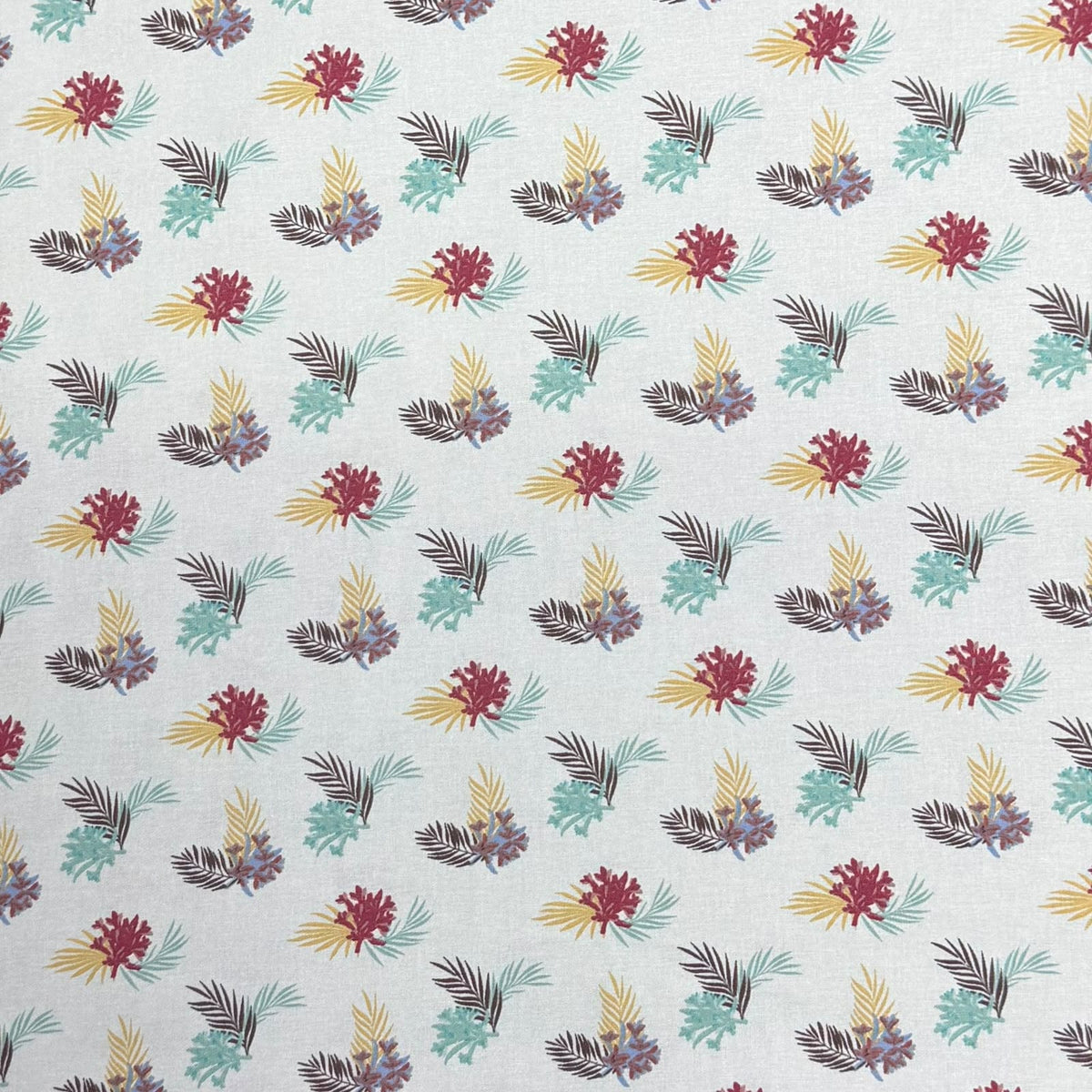 Pound A Metre Per Metre Premium Digital Printed Cotton 45'' Wide (Leaf)
