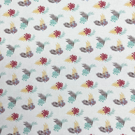 Pound A Metre Per Metre Premium Digital Printed Cotton 45'' Wide (Leaf)