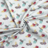 Pound A Metre Per Metre Premium Digital Printed Cotton 45'' Wide (Leaf)