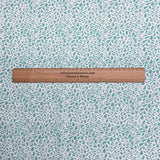 Pound A Metre Per Metre Premium Digital Printed Cotton 45'' Wide (Mint & White)