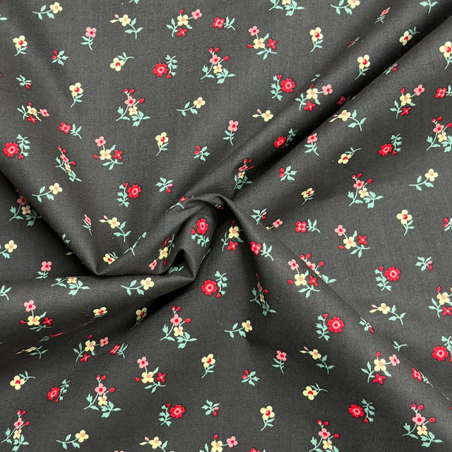 Pound A Metre Per Metre Premium Digital Printed Cotton 45'' Wide (Night Garden)
