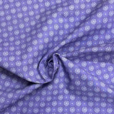 Pound A Metre Per Metre Premium Digital Printed Cotton 45'' Wide (Purple)
