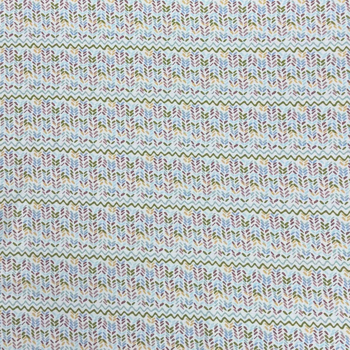 Pound A Metre Per Metre Premium Digital Printed Cotton 45'' Wide (Sky Branch)