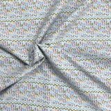 Pound A Metre Per Metre Premium Digital Printed Cotton 45'' Wide (Sky Branch)