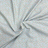 Pound A Metre Per Metre Premium Digital Printed Cotton 45'' Wide (Sky Flower)