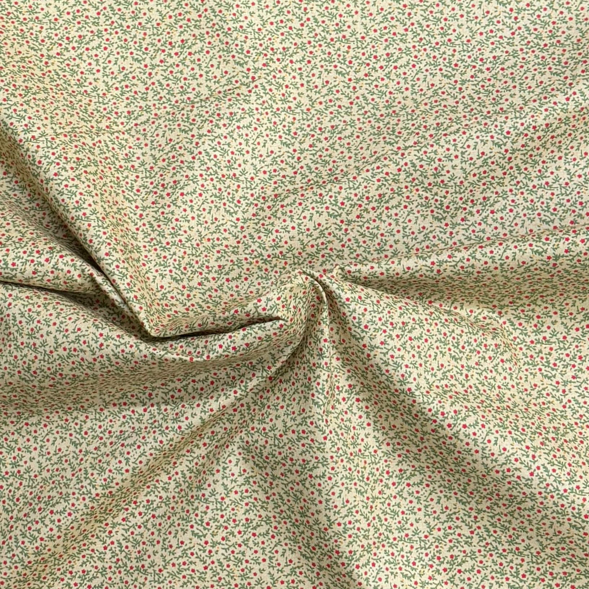 Pound A Metre Per Metre Premium Digital Printed Cotton 45'' Wide (Small Flower)