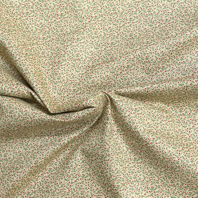 Pound A Metre Per Metre Premium Digital Printed Cotton 45'' Wide (Small Flower)