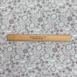 Pound A Metre Per Metre Premium Digital Printed Cotton 45'' Wide (Stormy)