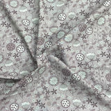 Pound A Metre Per Metre Premium Digital Printed Cotton 45'' Wide (Stormy)