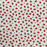 Pound A Metre Per Metre Premium Digital Printed Cotton 45'' Wide (Strawberry)