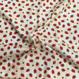 Pound A Metre Per Metre Premium Digital Printed Cotton 45'' Wide (Strawberry)