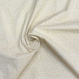Pound A Metre Per Metre Premium Digital Printed Cotton 45'' Wide (Yellow Embossed)