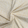 Pound A Metre Per Metre Premium Digital Printed Cotton 45'' Wide (Yellow Floral)