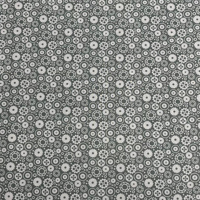 Pound A Metre Per Metre Premium Digital Printed Halloween Cotton 45'' Wide (Cobweb)