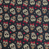 Pound A Metre Per Metre Premium Digital Printed Halloween Cotton 45'' Wide (Costume)