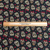 Pound A Metre Per Metre Premium Digital Printed Halloween Cotton 45'' Wide (Costume)