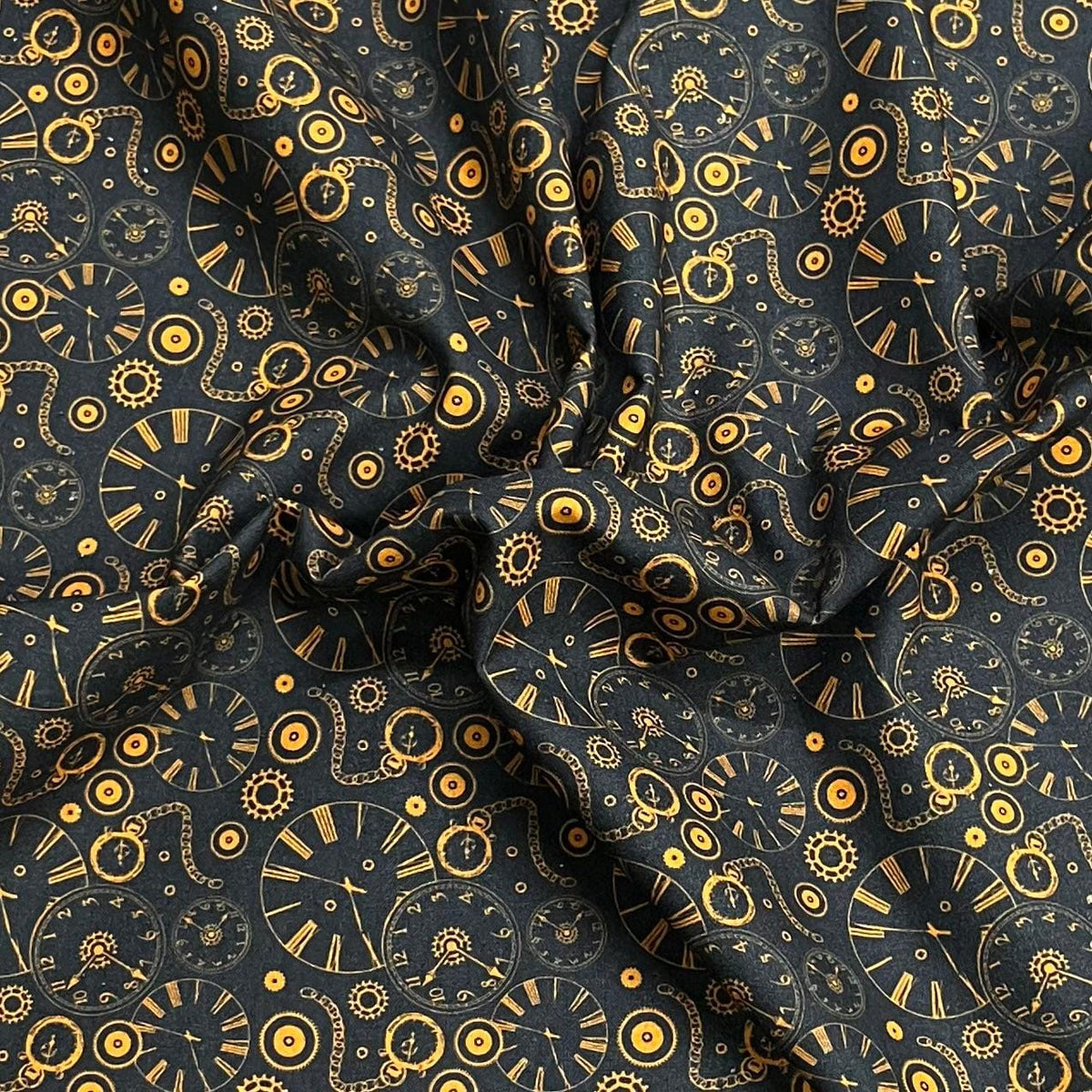 Pound A Metre Per Metre Premium Digital Printed Halloween Cotton 45'' Wide (Halloween Time)