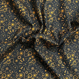 Pound A Metre Per Metre Premium Digital Printed Halloween Cotton 45'' Wide (Halloween Time)