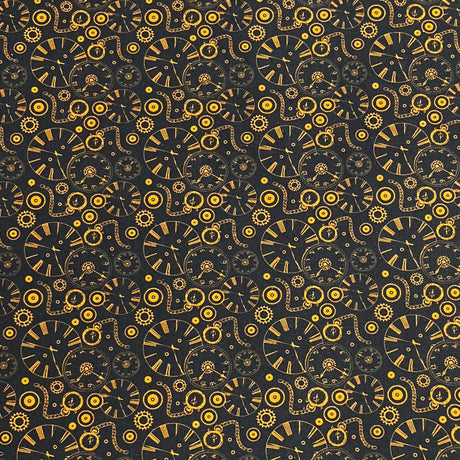 Pound A Metre Per Metre Premium Digital Printed Halloween Cotton 45'' Wide (Halloween Time)