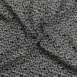 Pound A Metre Per Metre Premium Digital Printed Halloween Cotton 45'' Wide (Pumpkin)