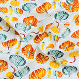 Pound A Metre Per Metre Premium Digital Printed Halloween Cotton 45'' Wide (Pumpkin Season)