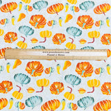 Pound A Metre Per Metre Premium Digital Printed Halloween Cotton 45'' Wide (Pumpkin Season)