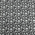 Pound A Metre Per Metre Premium Digital Printed Halloween Cotton 45'' Wide (Skull)