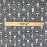 Pound A Metre Per Metre Premium Digital Printed Halloween Cotton 45'' Wide (Spooky)