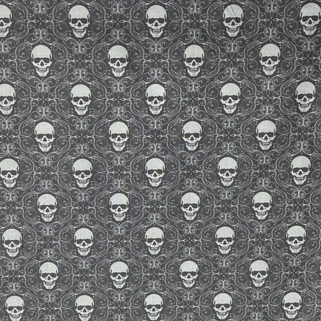 Pound A Metre Per Metre Premium Digital Printed Halloween Cotton 45'' Wide (Spooky)