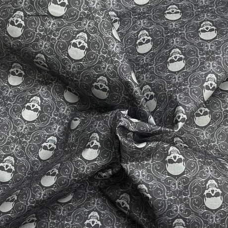 Pound A Metre Per Metre Premium Digital Printed Halloween Cotton 45'' Wide (Spooky)