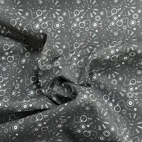 Pound A Metre Per Metre Premium Digital Printed Halloween Cotton 45'' Wide (Treat)