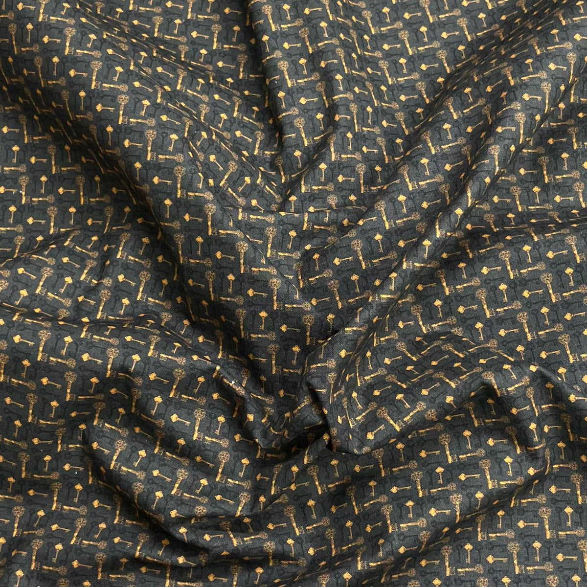Pound A Metre Per Metre Premium Digital Printed Halloween Cotton 45'' Wide (Warlock)