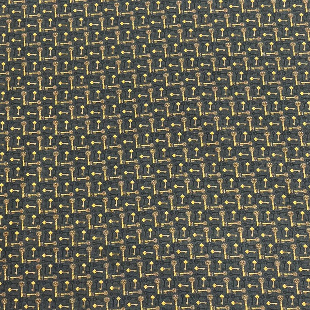 Pound A Metre Per Metre Premium Digital Printed Halloween Cotton 45'' Wide (Warlock)