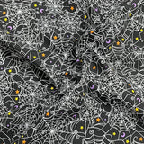 Pound A Metre Per Metre Premium Digital Printed Halloween Cotton 45'' Wide (Web)